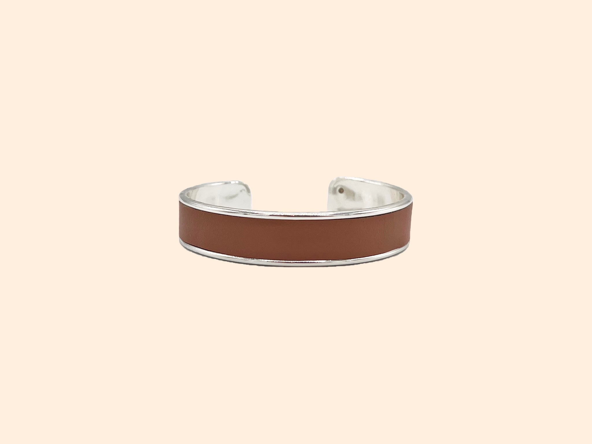 Melody - Medium vegan leather bracelet